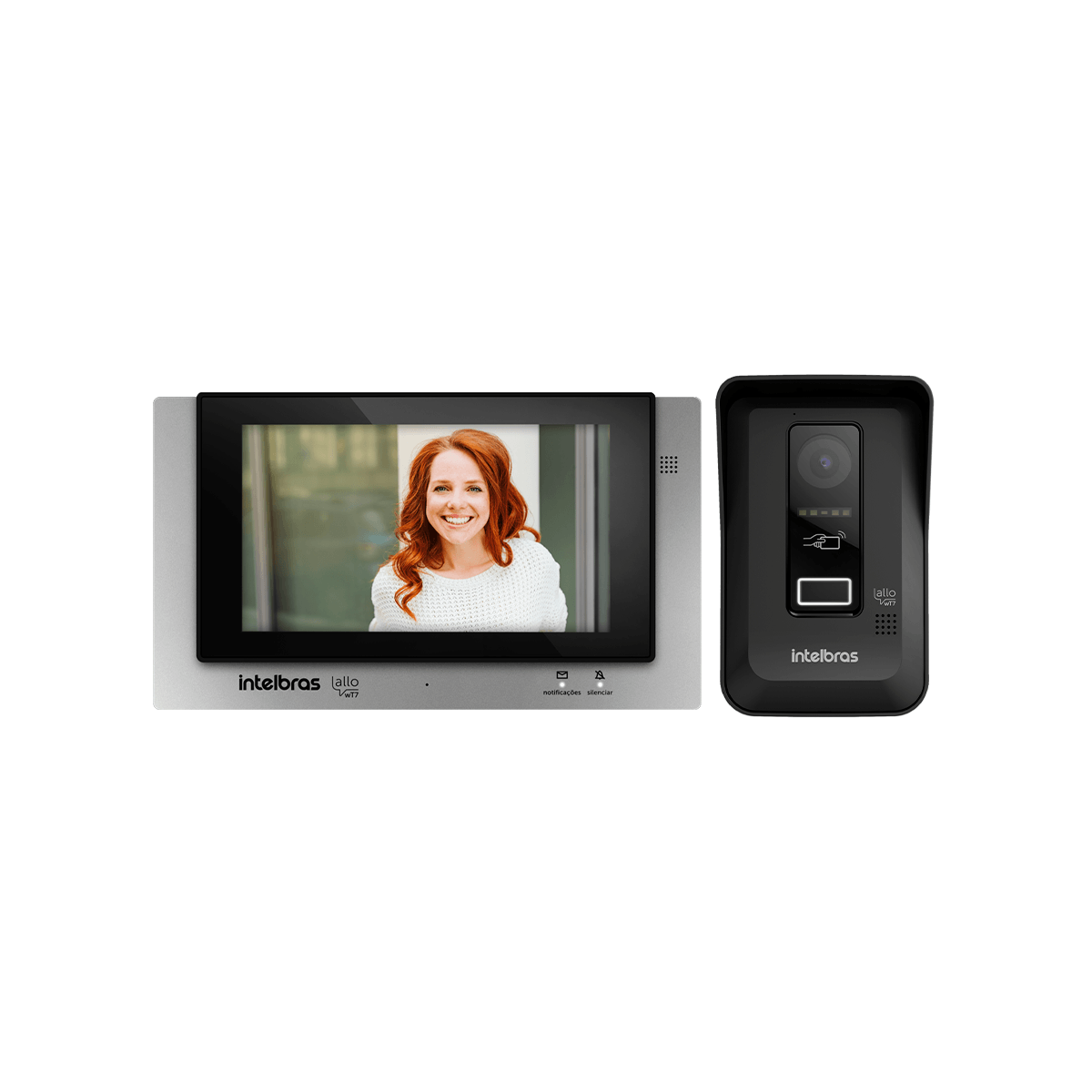 Videoporteiro Multi HD Wi-Fi Intelbras Allo wT7